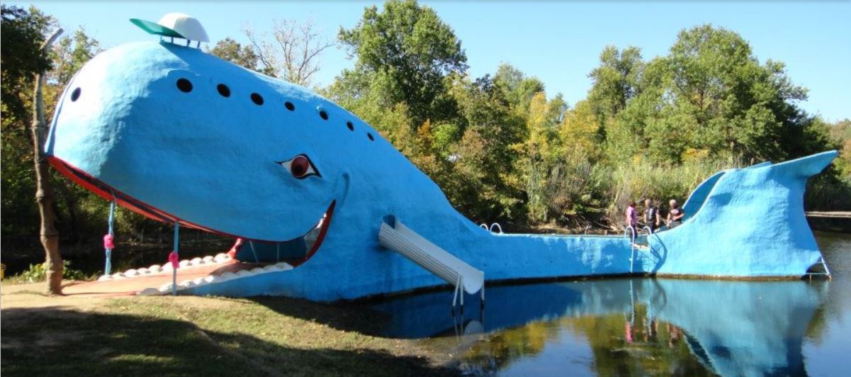 Catoosa OK: Blue Whale Vandalismus