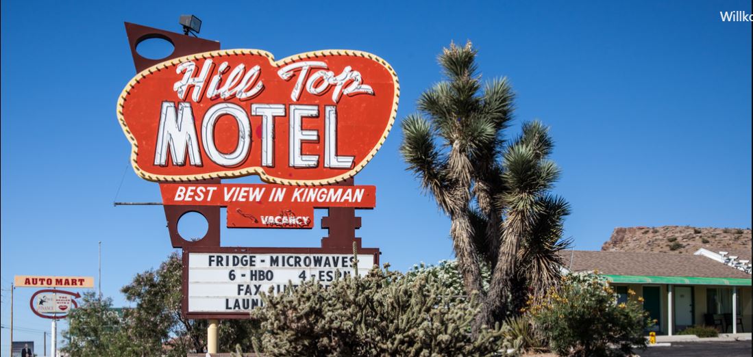 Kingman AZ: Hill Top Motel