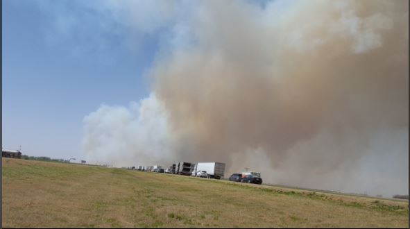 Shamrock TX: Grossflächenbrand