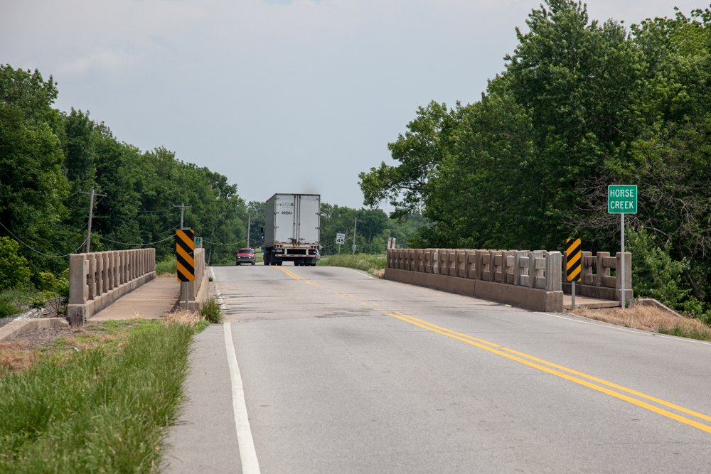 Afton OK: Horse Creek Bridge