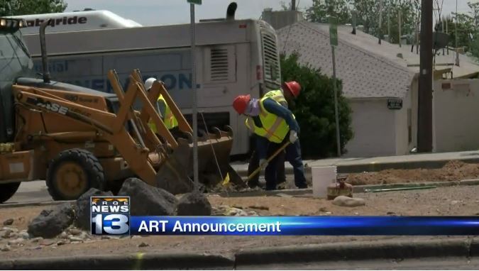 Albuquerque NM: Bauarbeiten am ART-Projekt beendet.