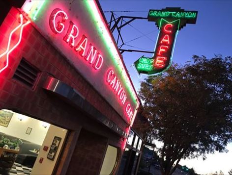Flagstaff AZ: Grand Canyon Cafe überraschend geschlossen