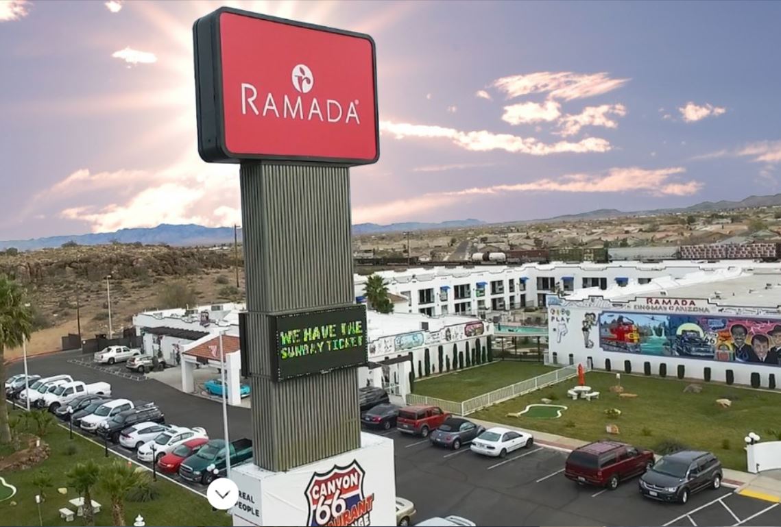 Kingman AZ: Ramada Inn und Canyon 66 wieder geöffnet