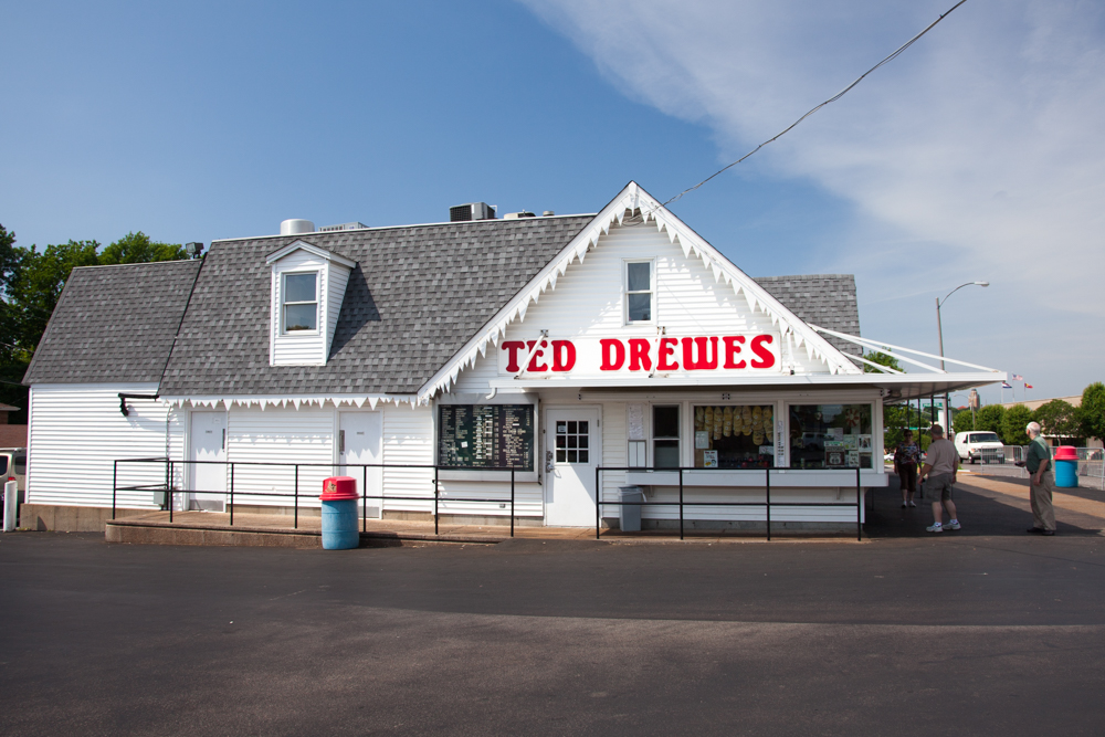 St. Louis, MO: “Ted Drewes Frozen Custard”